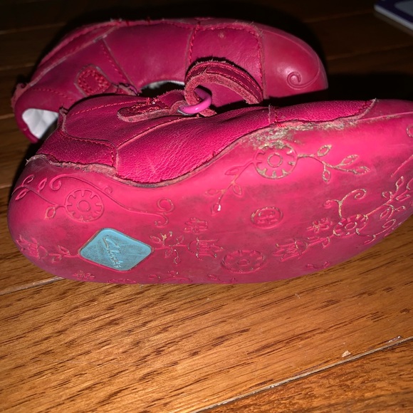 Toddler Girls Clarks Bootie Shoes - Picture 3 of 4